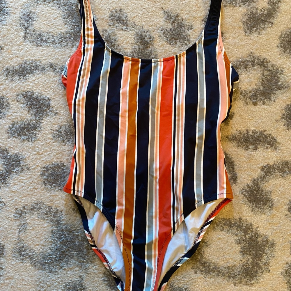 Madewell Multicolor Striped Swimsuit